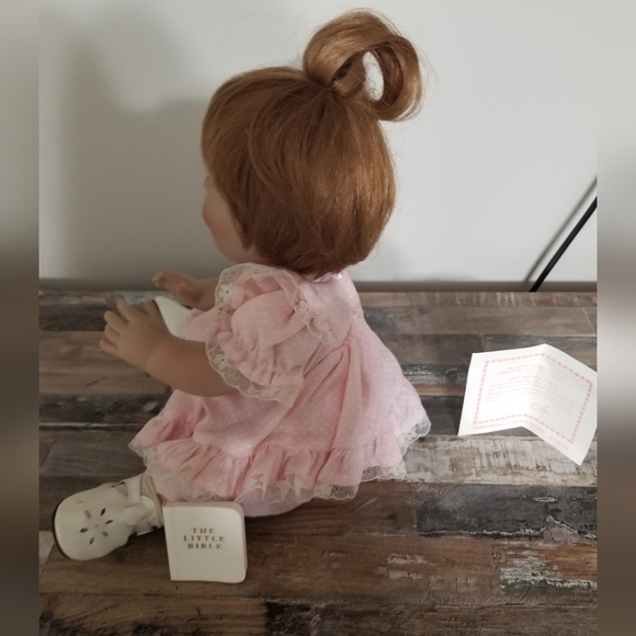 Lee Middleton Doll Forget Me Not Missy Vtg Signed 1981 Coa Bible Original Outfit - Picture 4 of 4